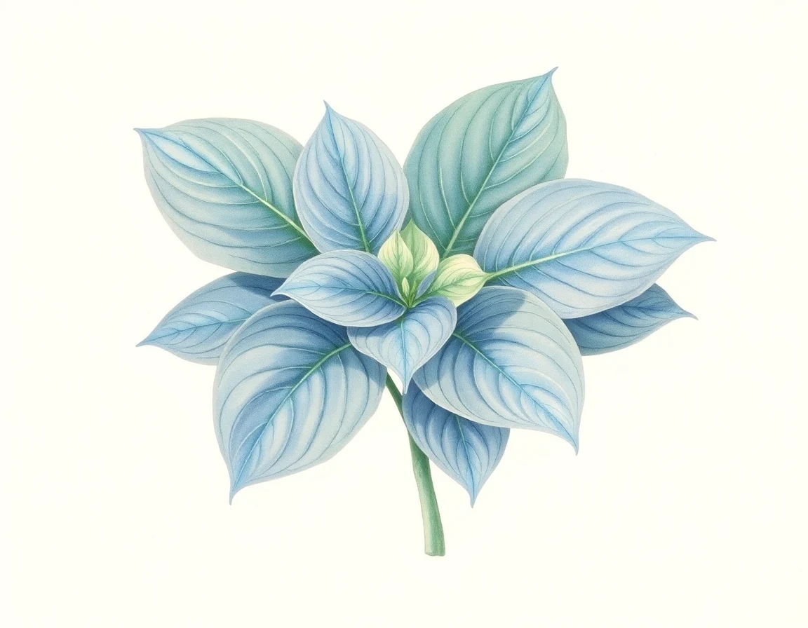 Hosta 'Academy Flaxen Spades'