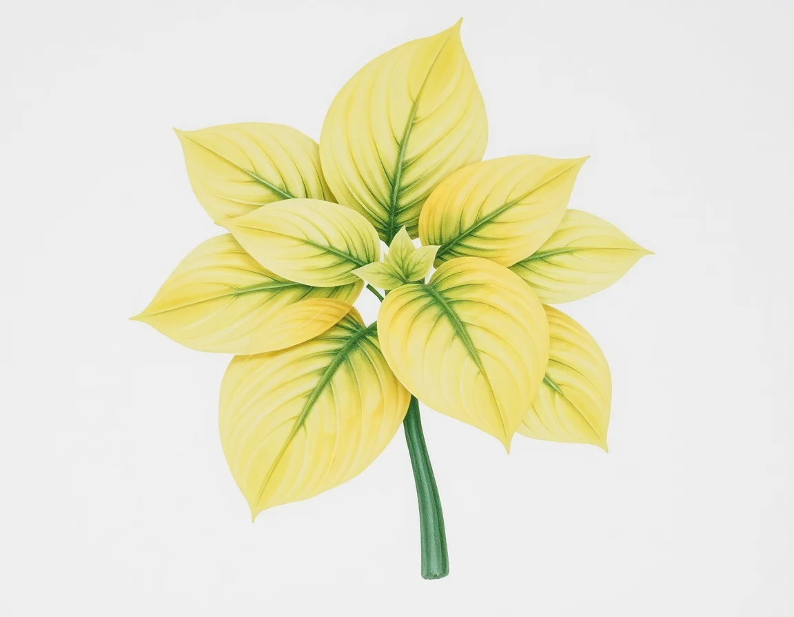 Hosta 'Ahamo Gold'