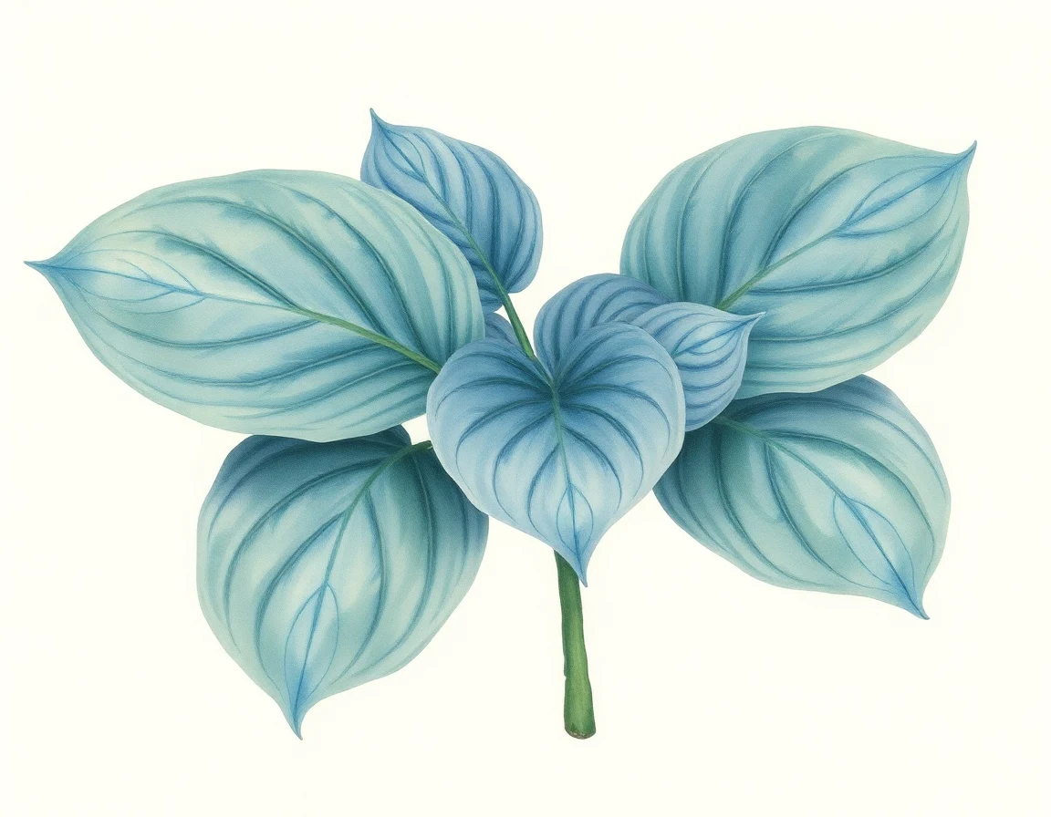 Hosta 'Alligator Shoes'