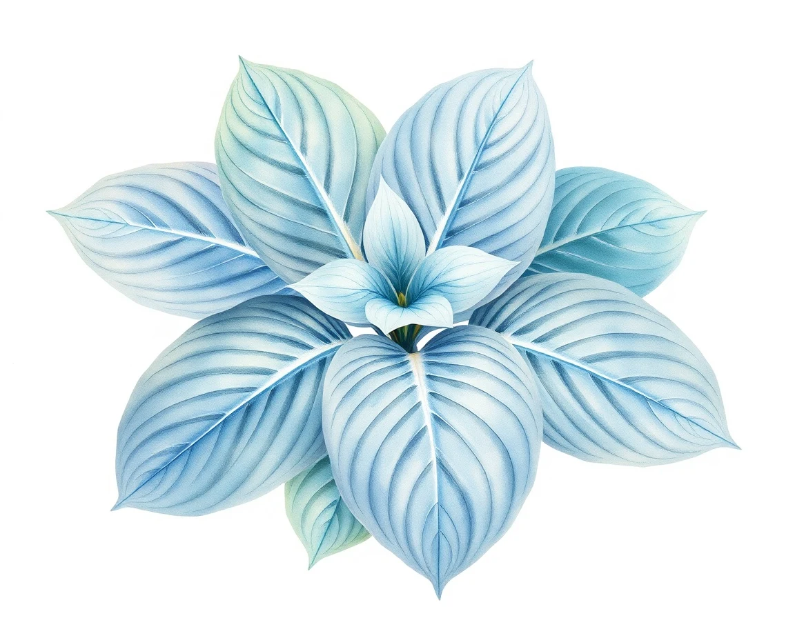 Hosta 'Alphabet Soup'
