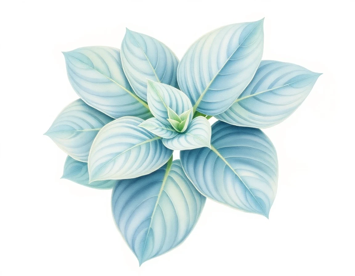 Hosta 'Angel Feathers'