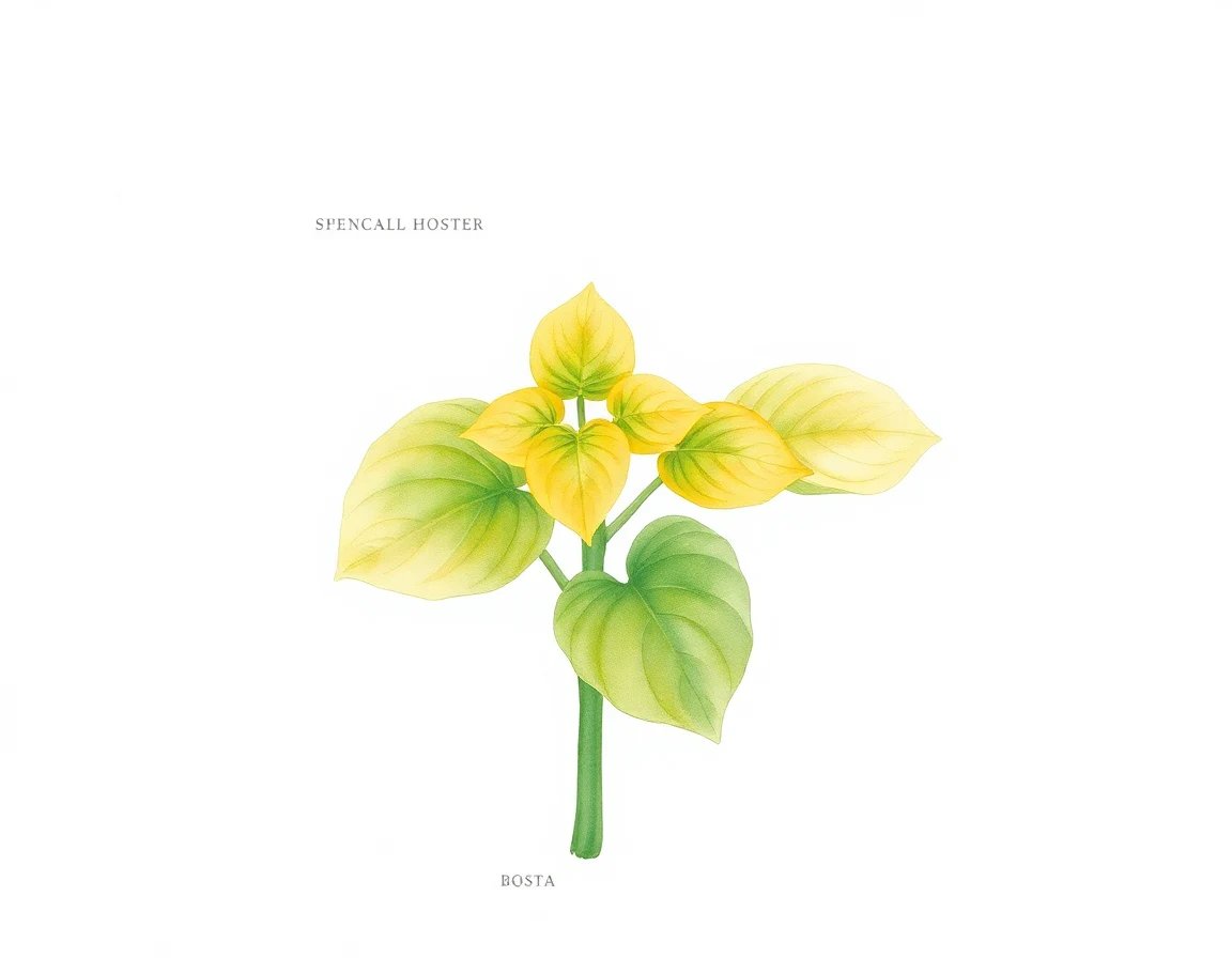 Hosta 'Aomori Gold Star'