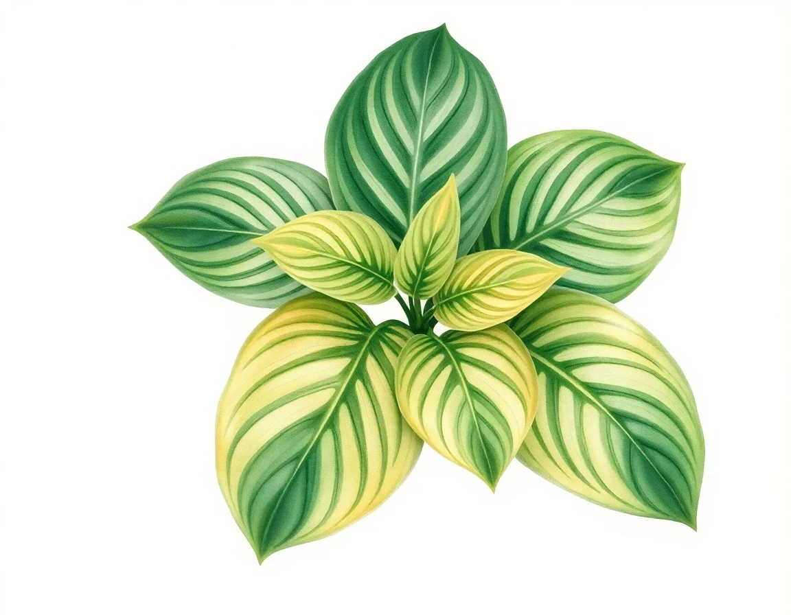 Hosta 'Aomori Setting Sun'