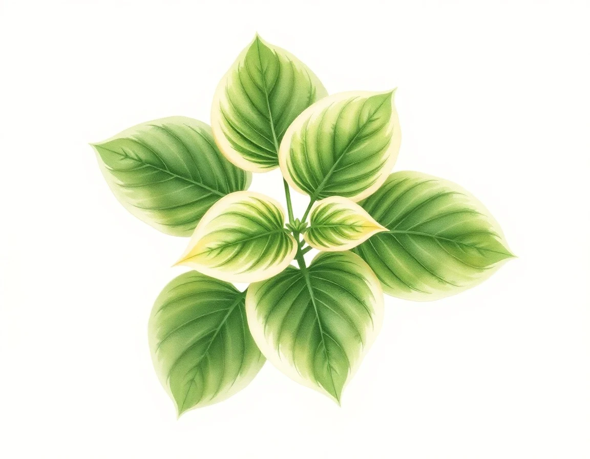 Hosta 'Asahi Comet'