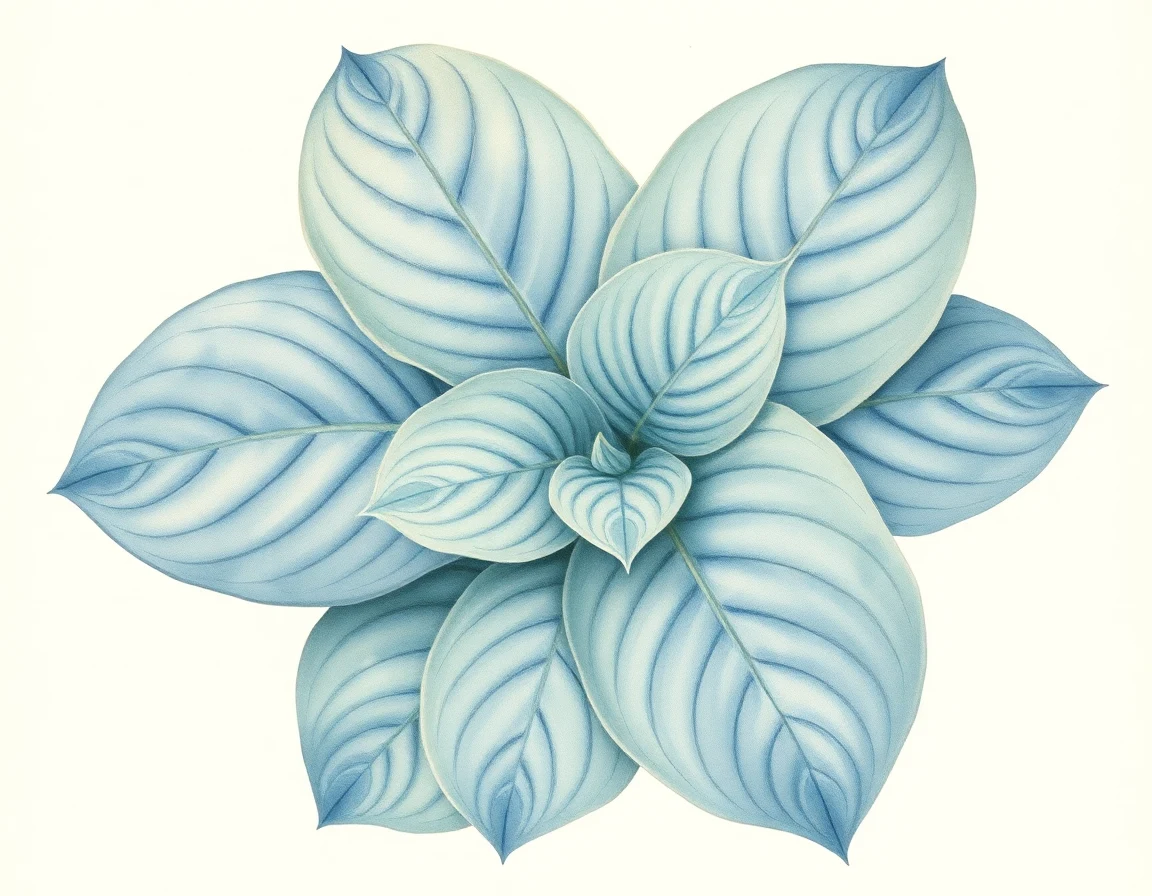 Hosta 'Azure Frills'