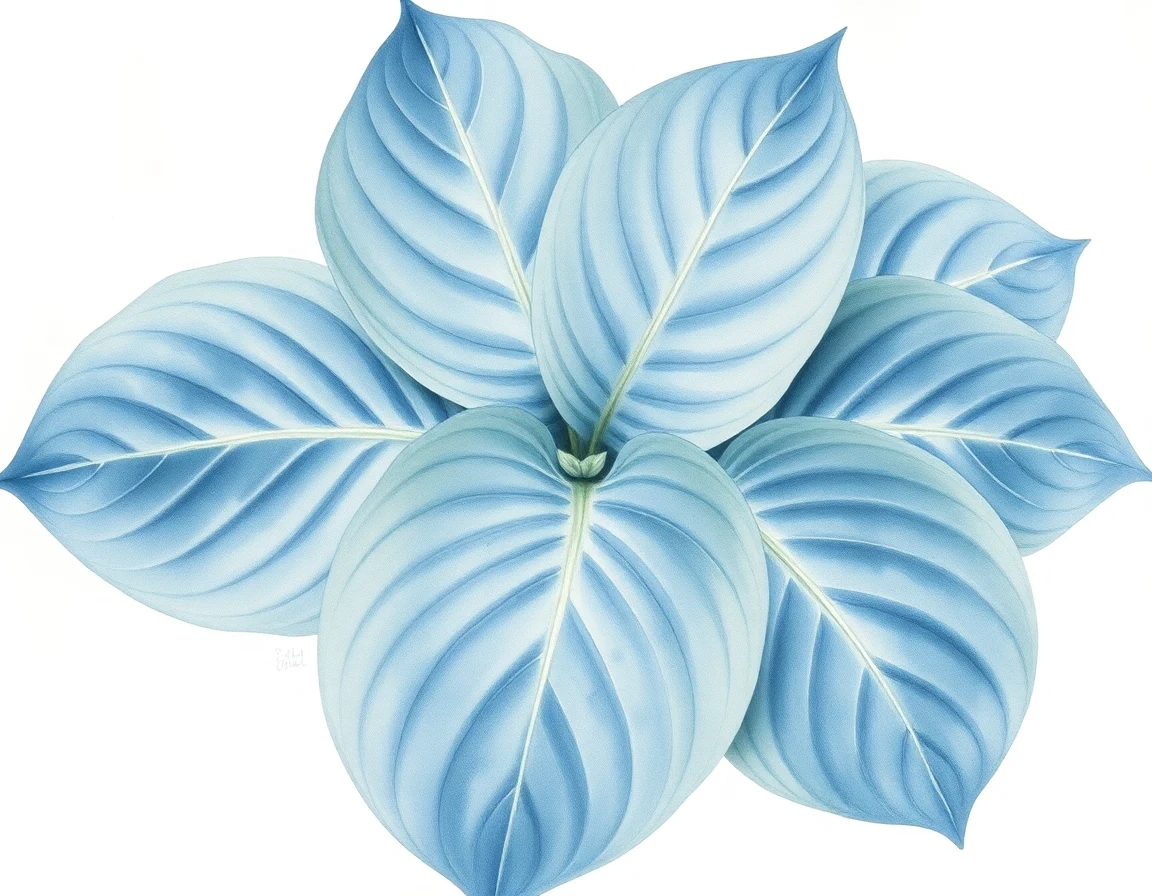 Hosta 'Azure Frost'
