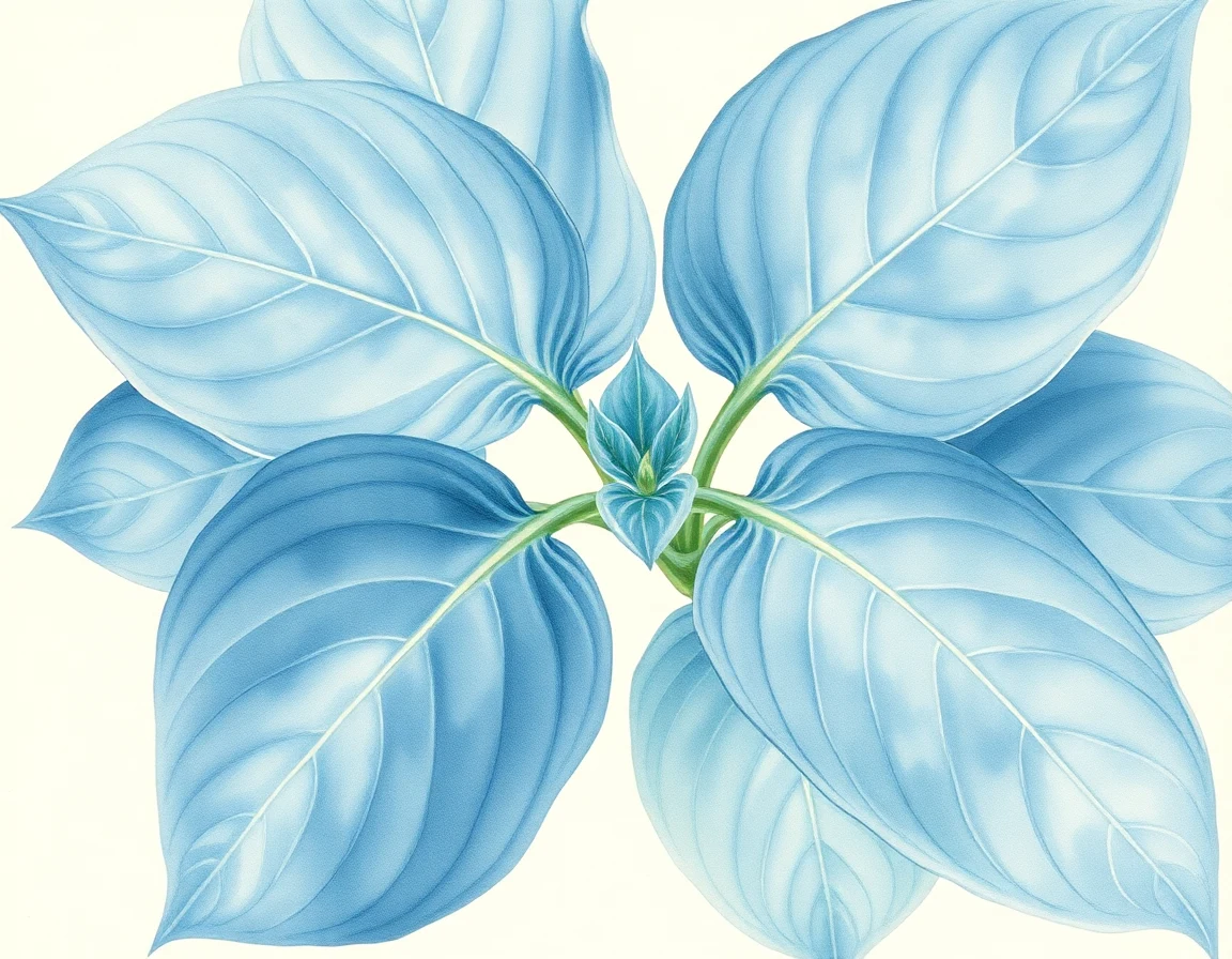Hosta 'Azure Snow'