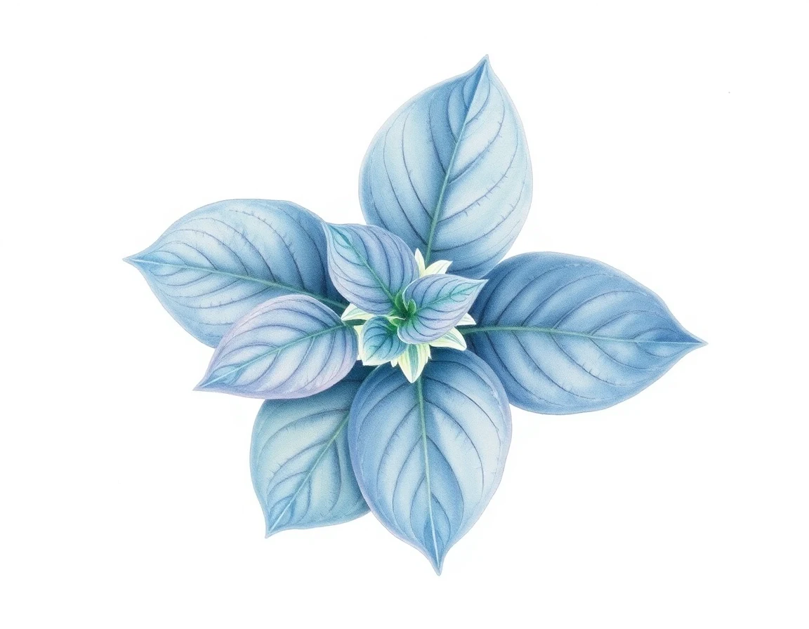 Hosta 'Baja White'
