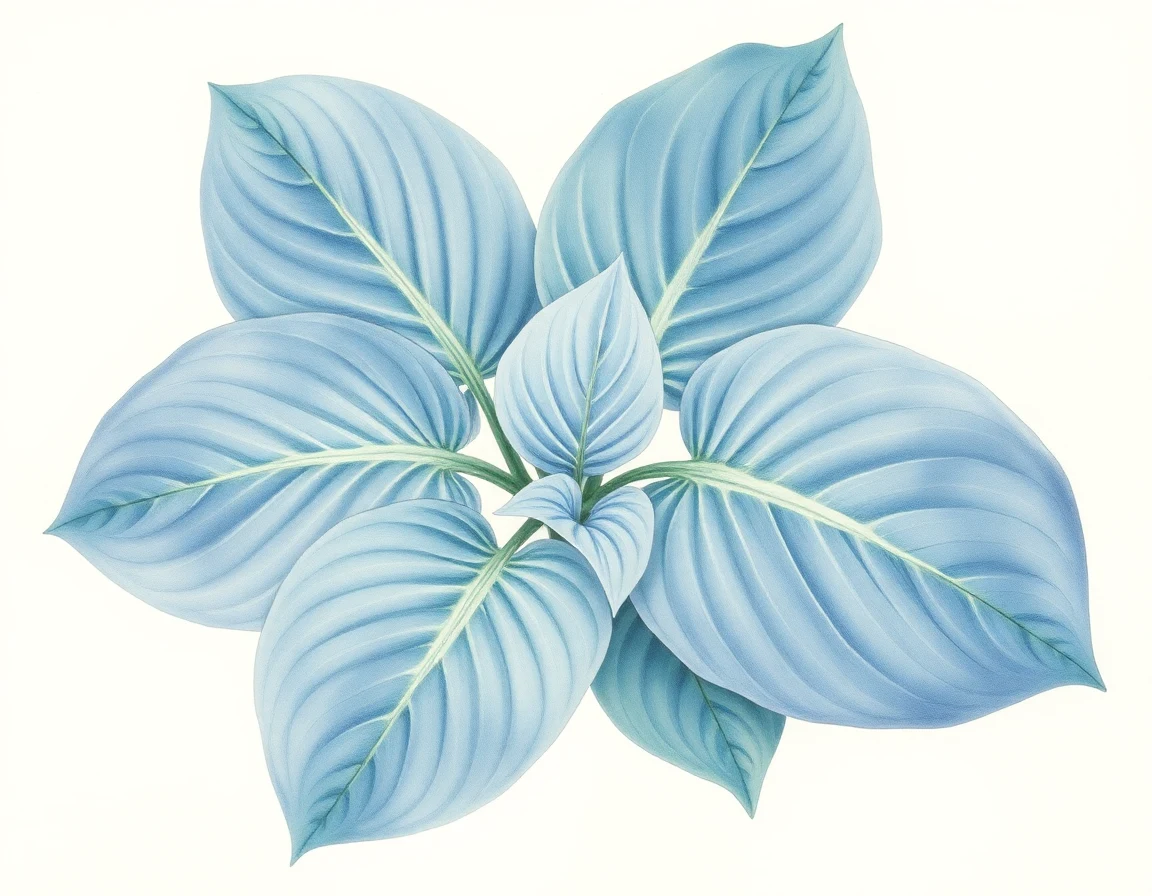 Hosta 'Baltimore Blues'