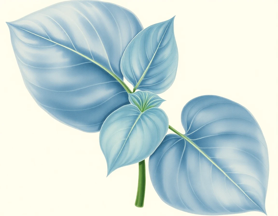 Hosta 'Beer Belly Blues'