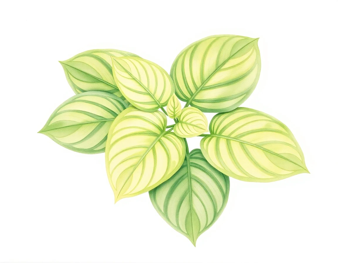 Hosta 'Benedict's Wild Fire'