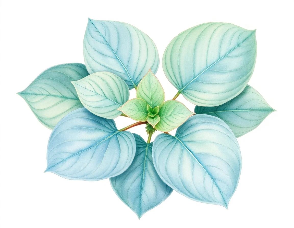Hosta 'Beryl Black'