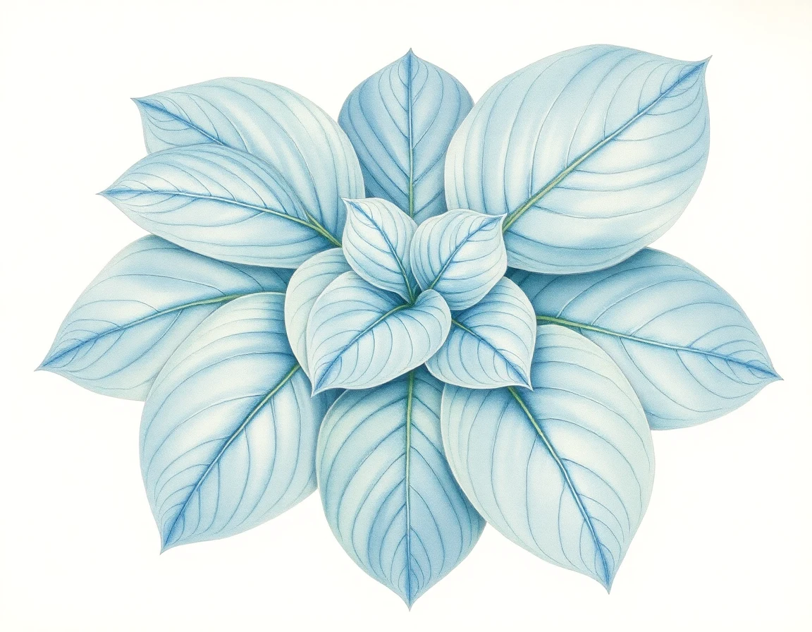 Hosta 'Blu Dort'