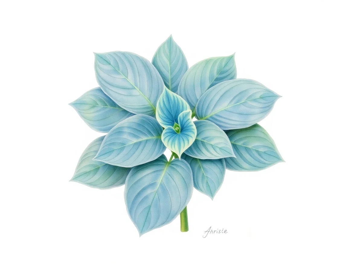 Hosta 'Blue Baron'