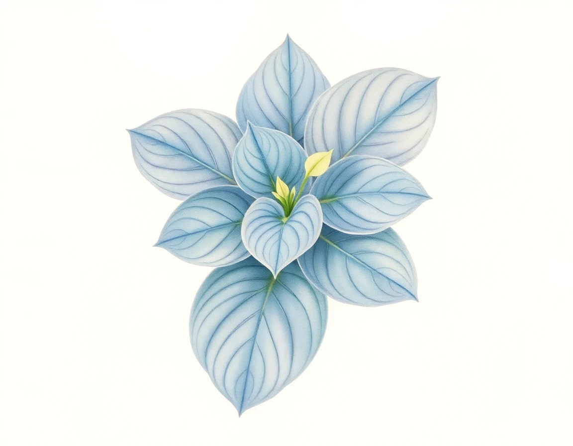 Hosta 'Blue Canoe'
