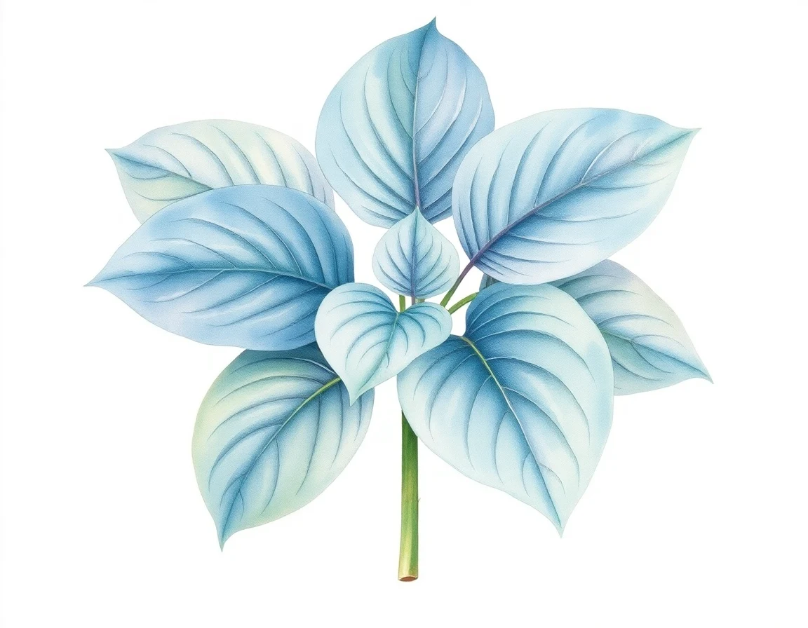 Hosta 'Blue Diamond'