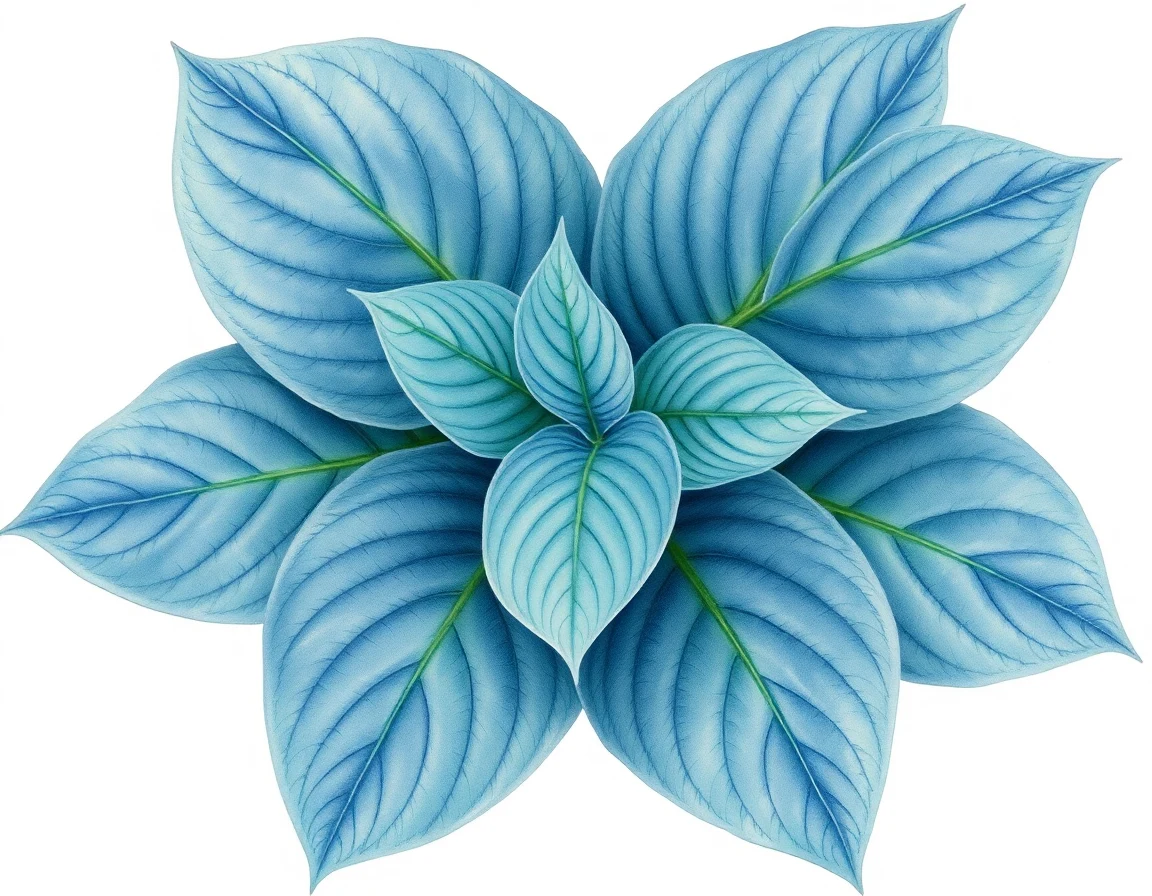 Hosta 'Blue Frost'