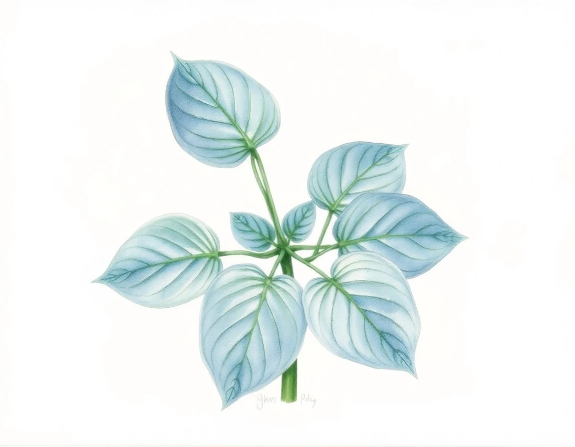 Hosta 'Blue Heaven'