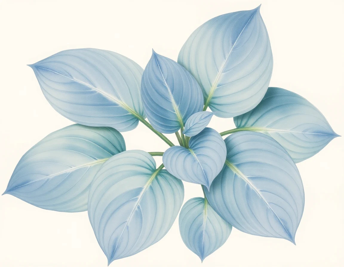 Hosta 'Blue Jewel'