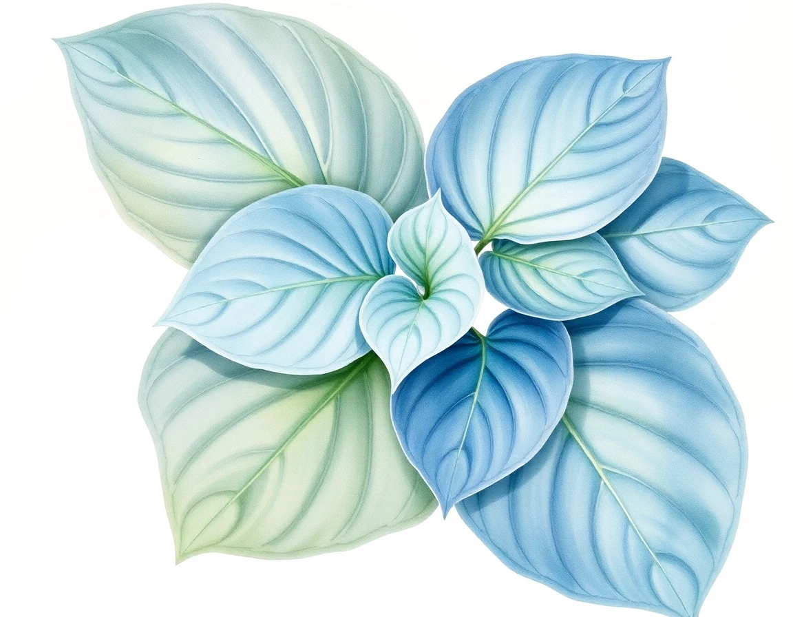 Hosta 'Blue Pebbles'