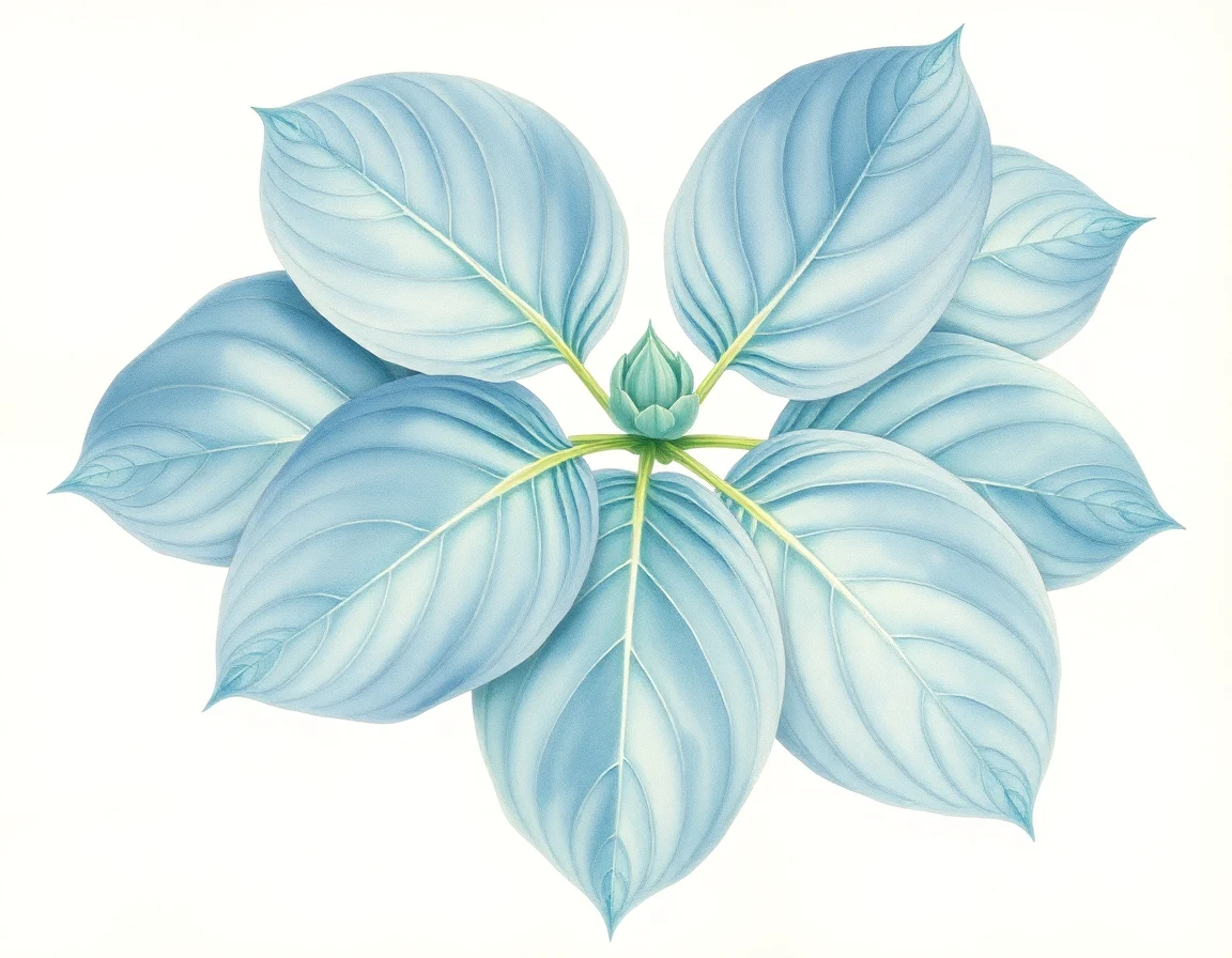 Hosta 'Blue Plisse'