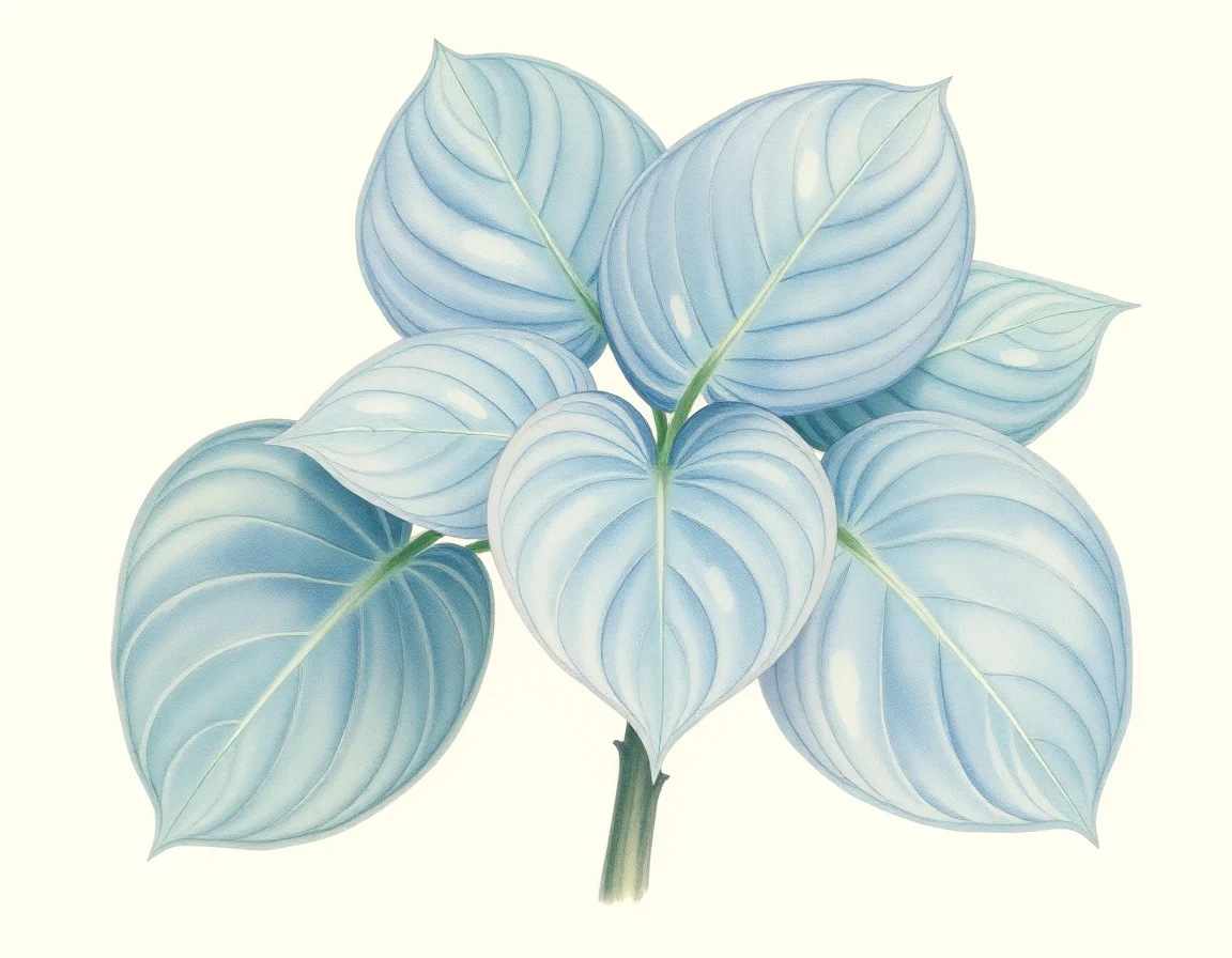 Hosta 'Blue Pointer'