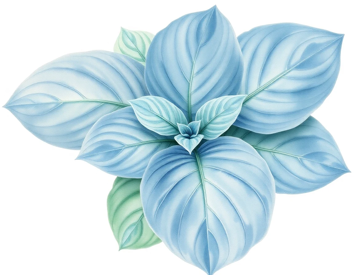 Hosta 'Blue Saucers'