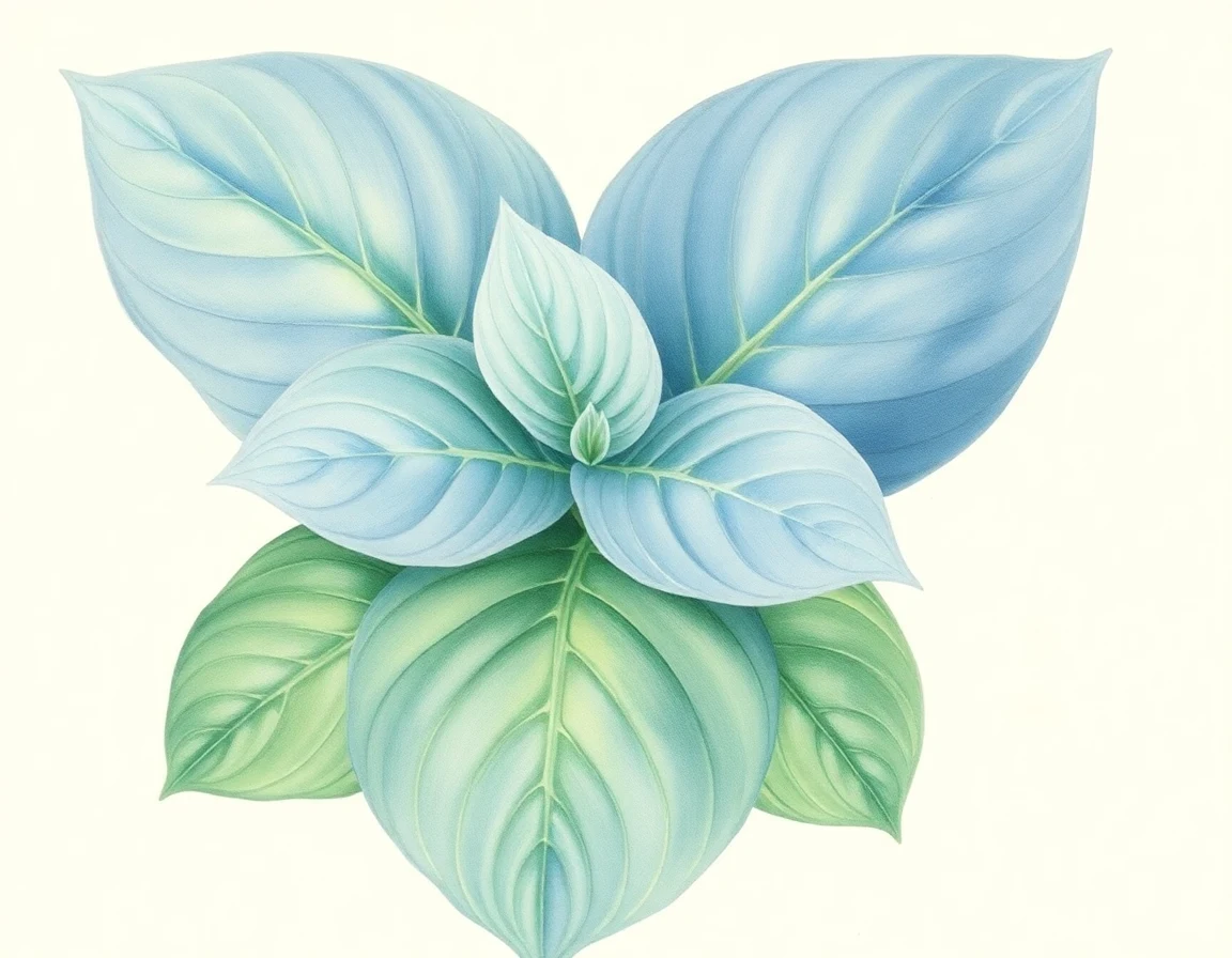 Hosta 'Blue Spanish Eyes'