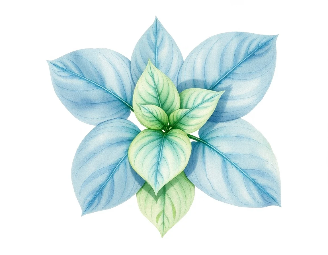 Hosta 'Blue Star'