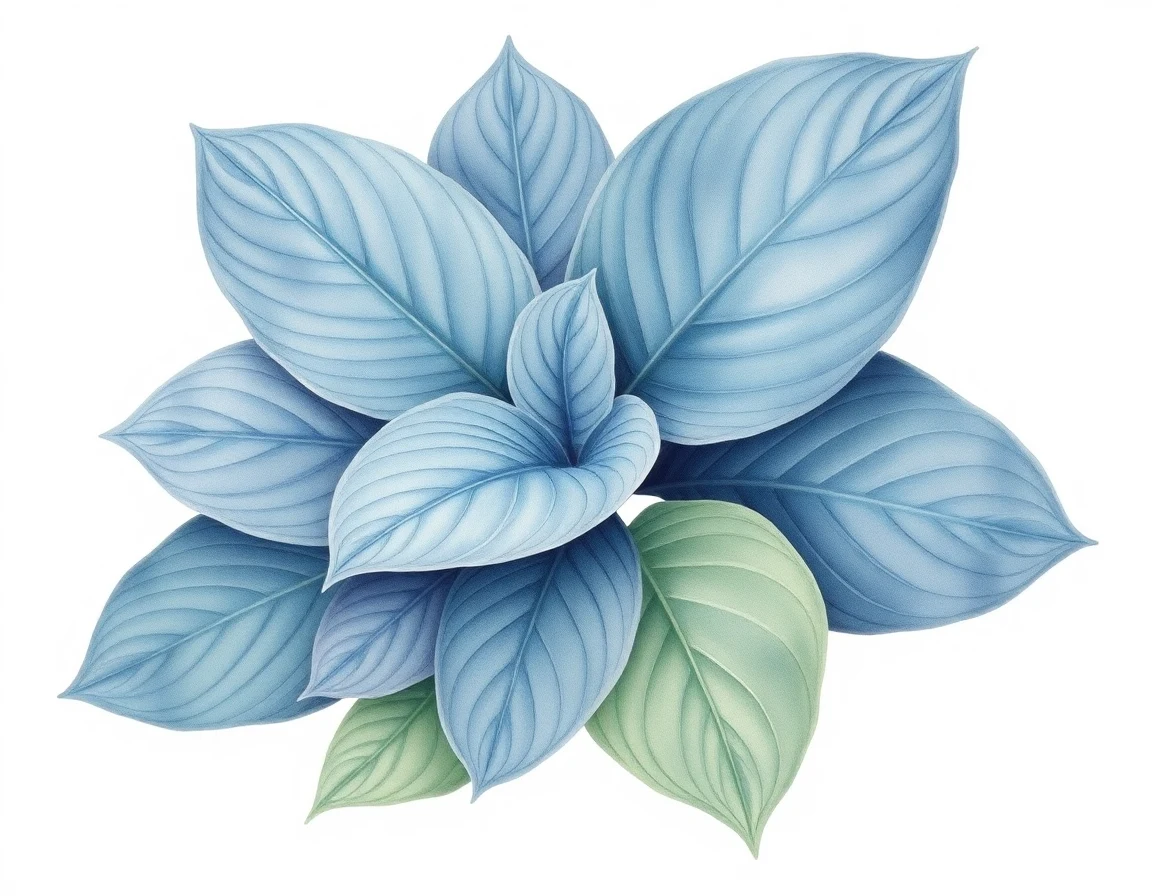 Hosta 'Blue Tiers'