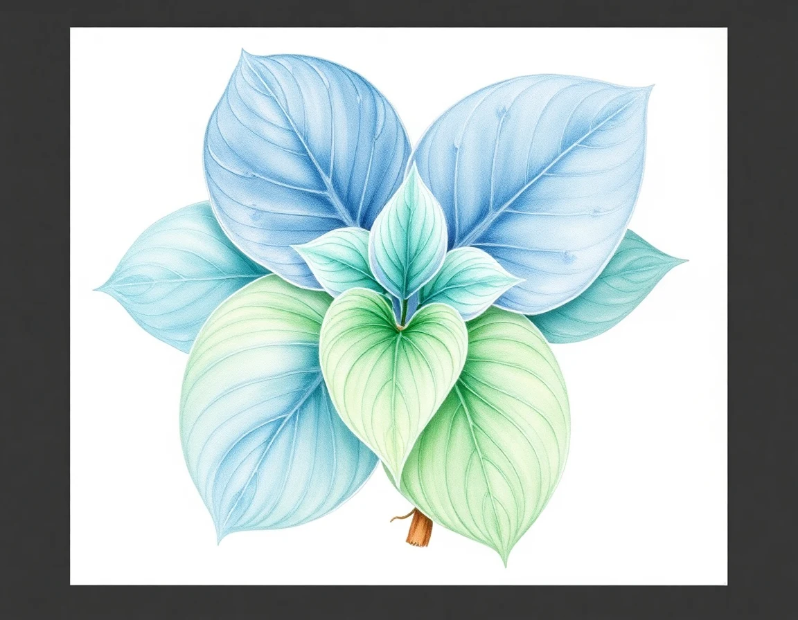 Hosta 'Blue Troll'