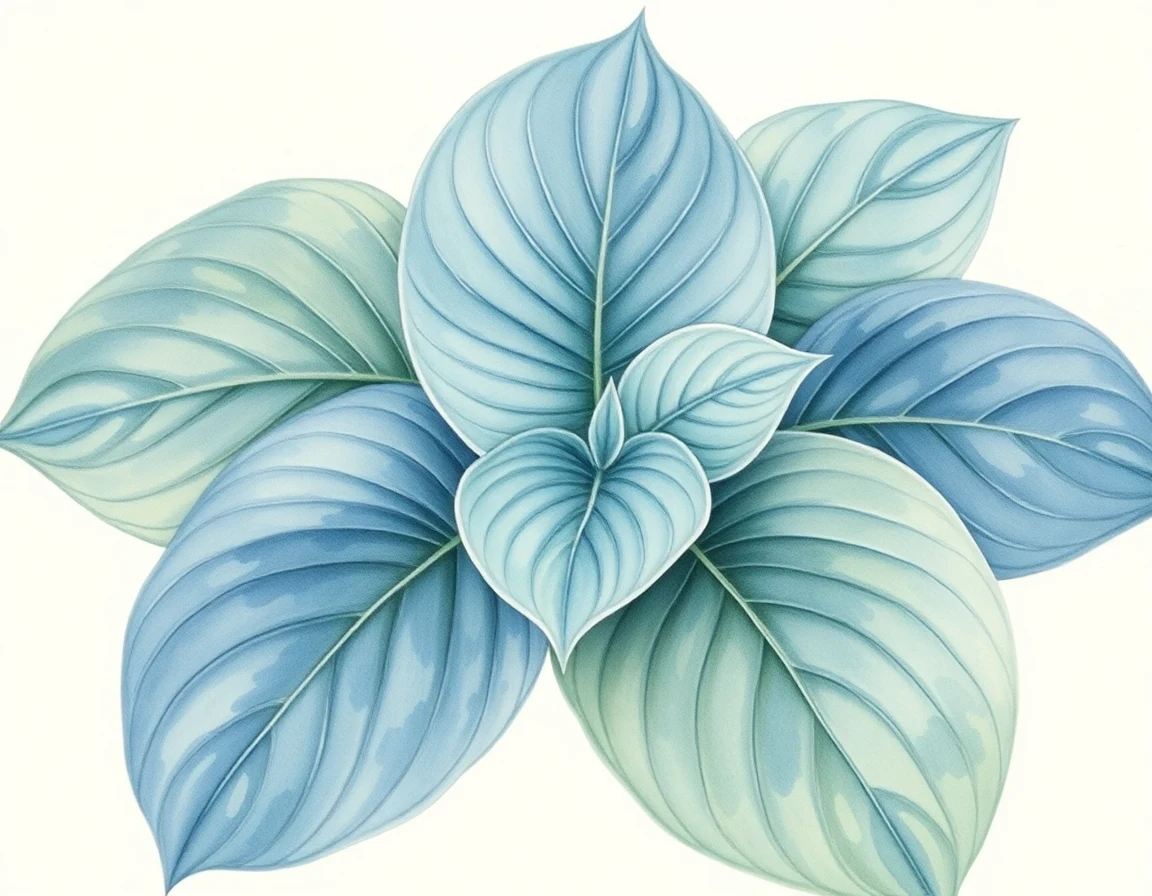 Hosta 'Blue Veil'
