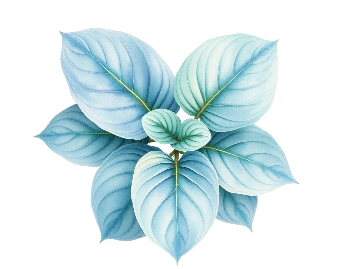 Hosta 'Blueberry Swirl'
