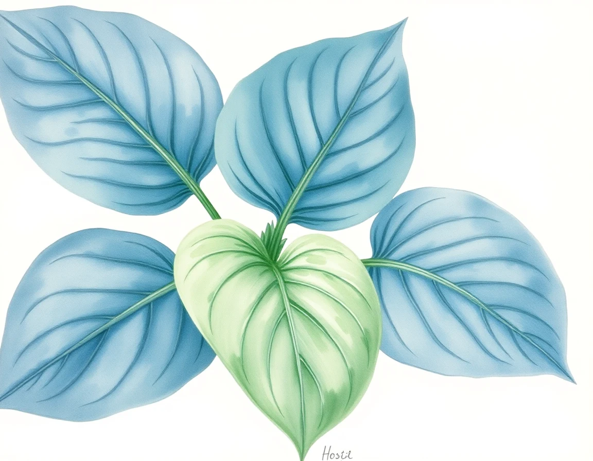 Hosta 'Bluesette'