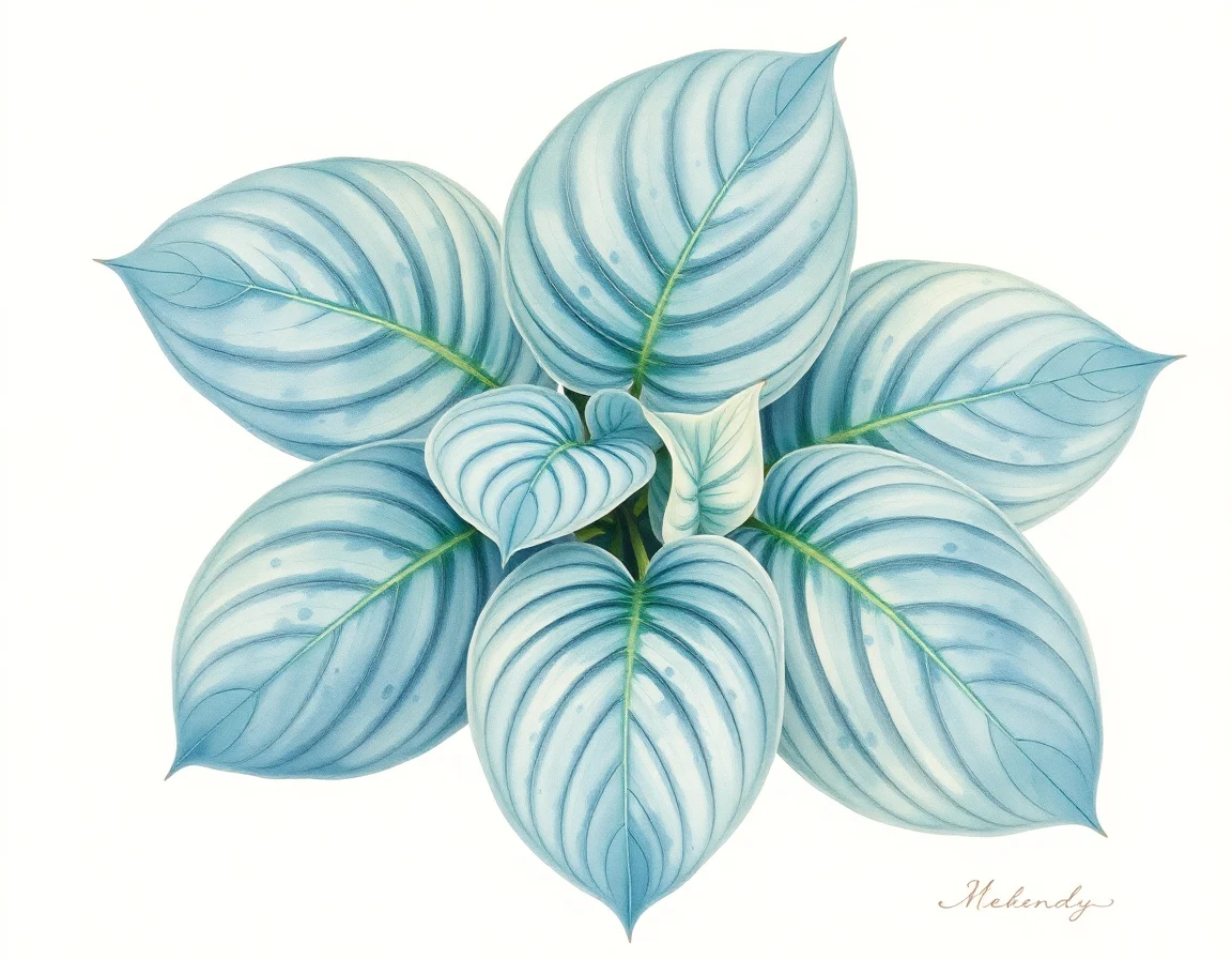 Hosta 'Bodacious Blue'