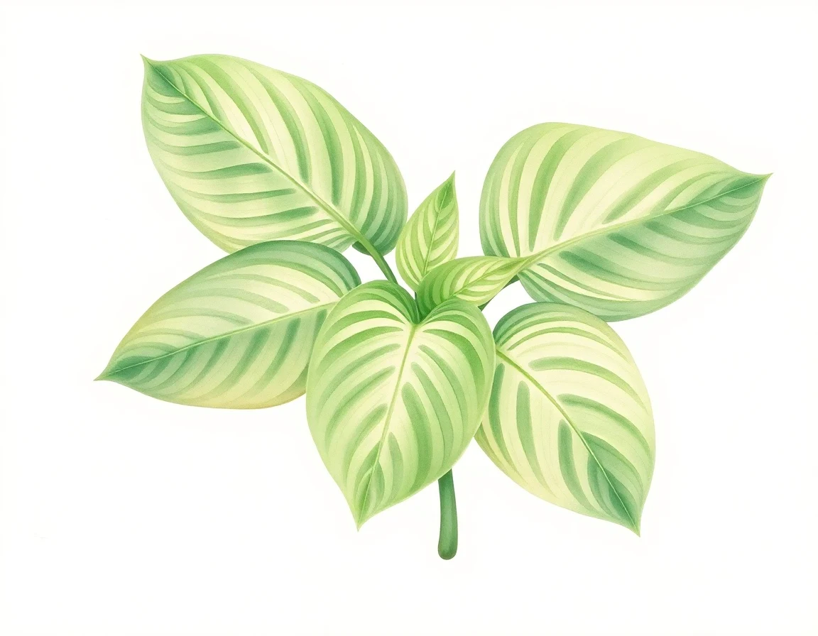Hosta 'Bombs Bursting in Air'