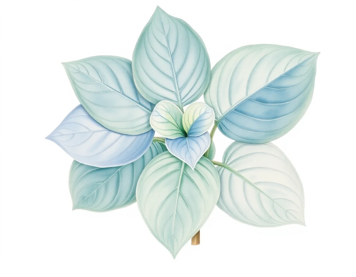 Hosta 'Boy Shooting Arrows'