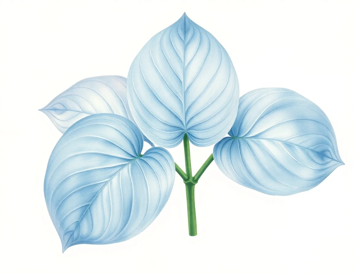Hosta 'Bridal Falls'