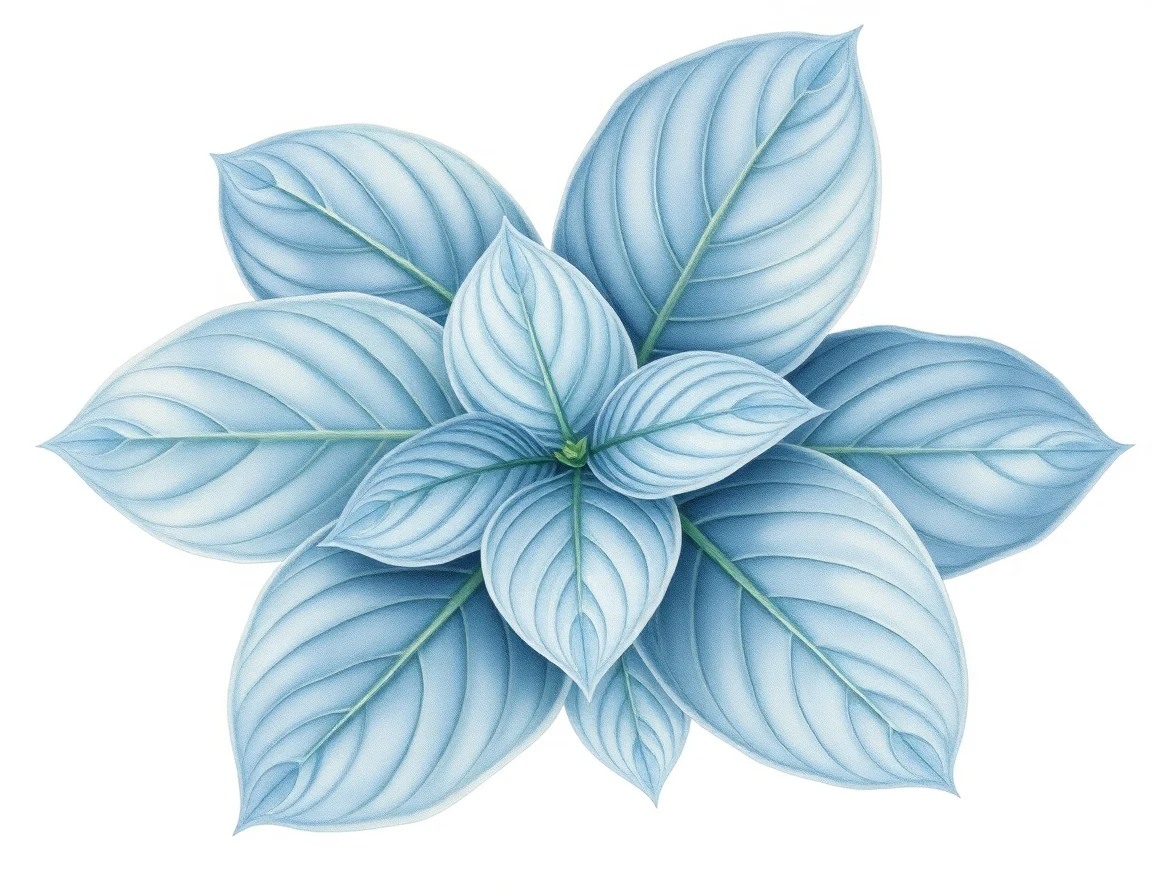Hosta 'Brigham Blue'