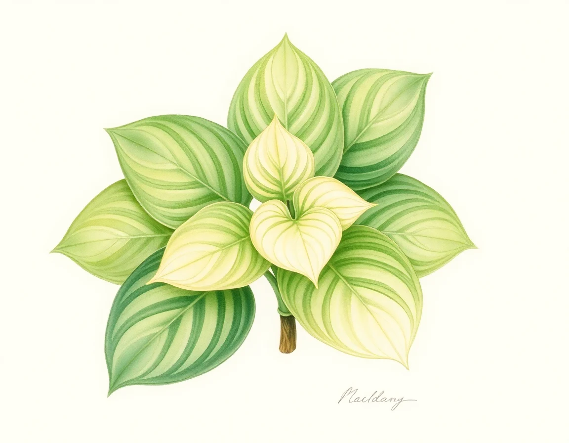Hosta 'Buckaroo'