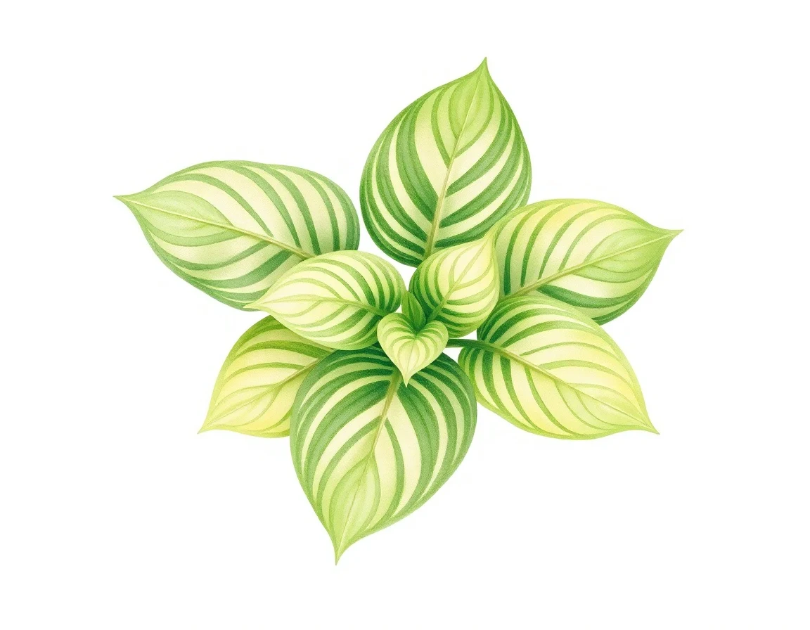 Hosta 'Caesar Salad'