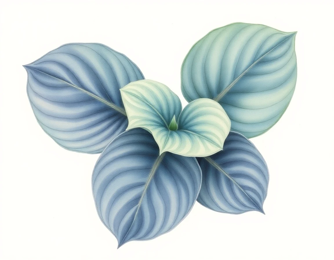 Hosta 'Calico Mouse Ears'