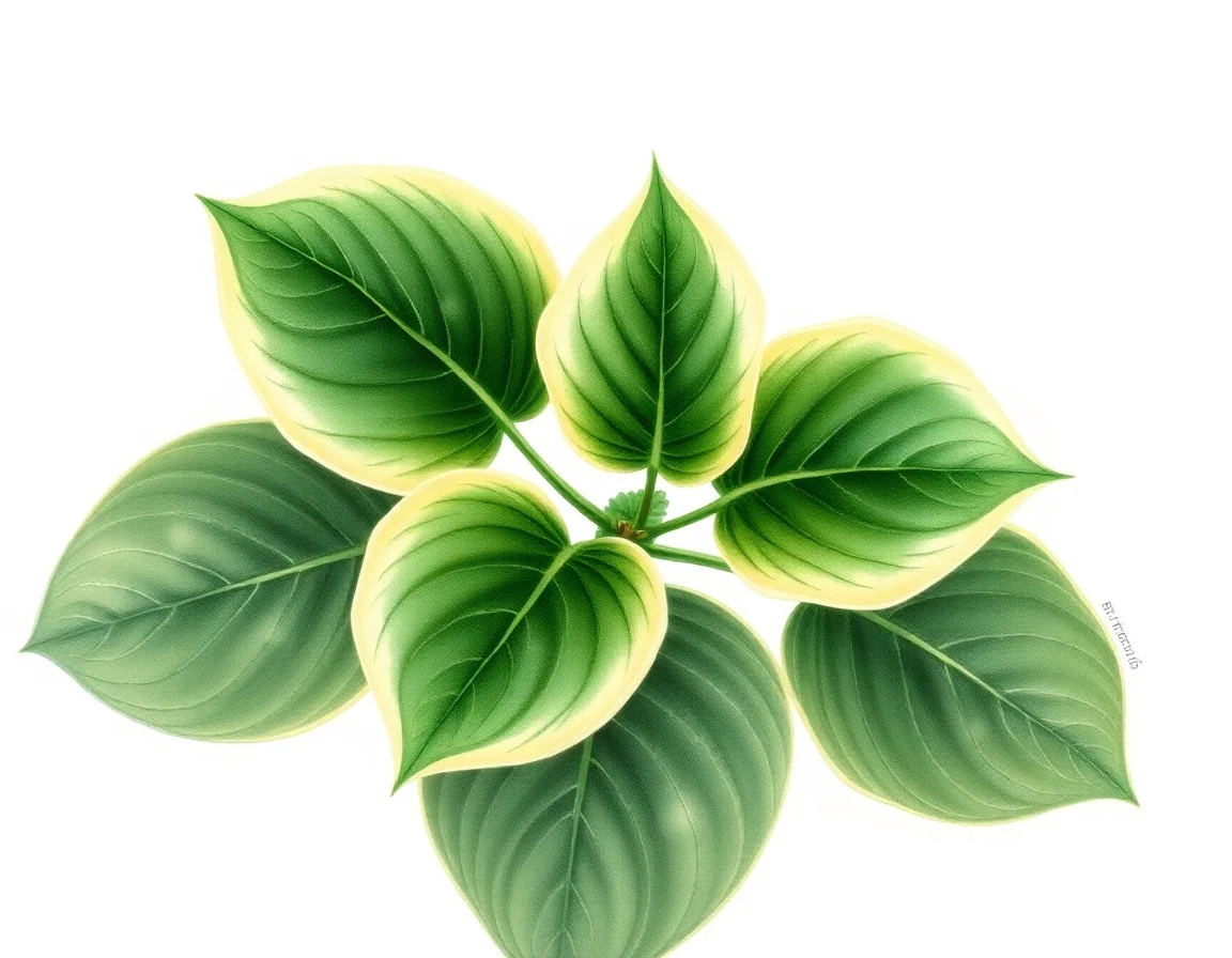 Hosta 'Calypso'