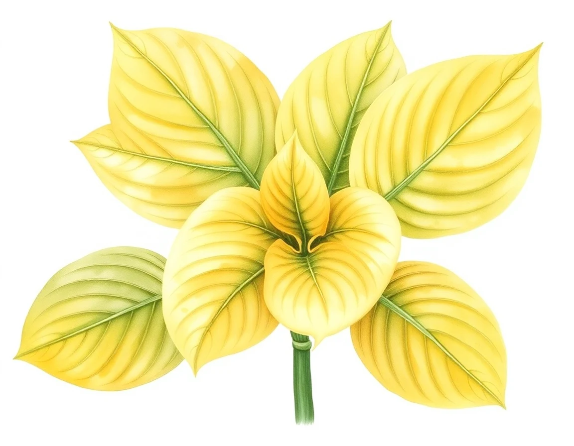 Hosta 'Centerfold'