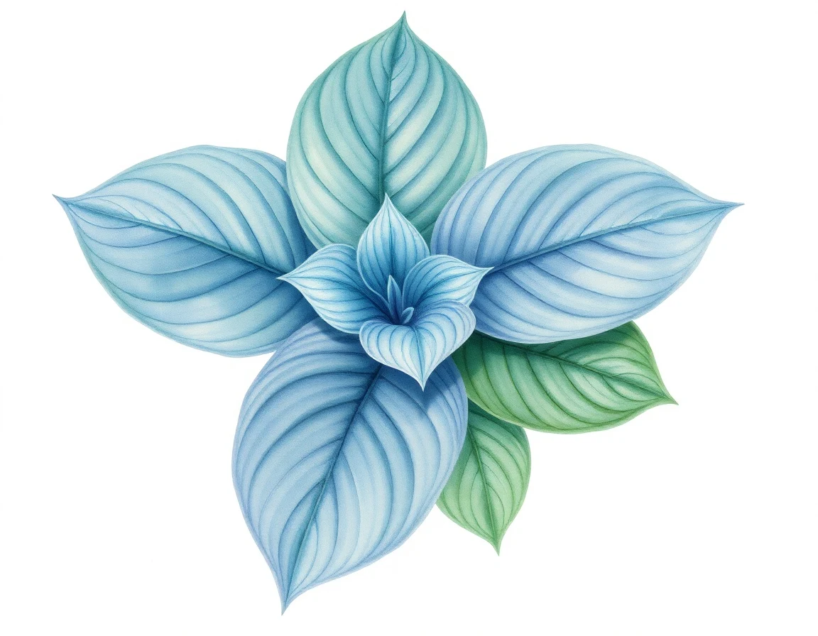 Hosta 'Chief White Cloud'