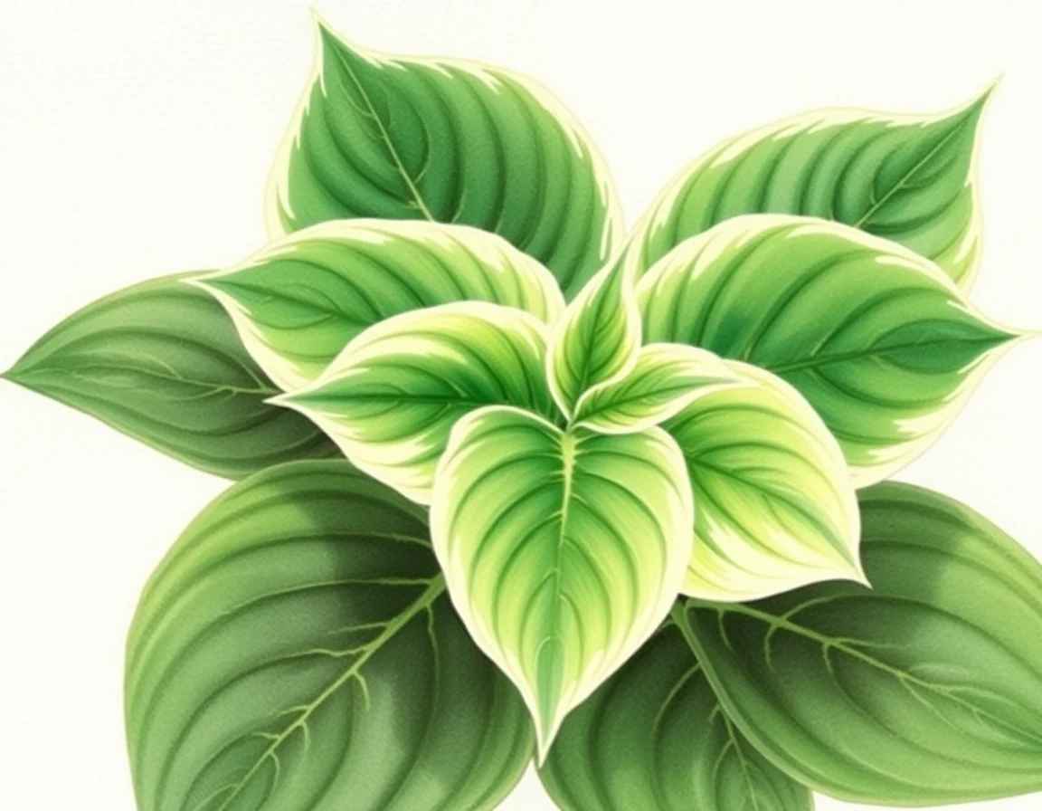 Hosta 'Christmas Eve'