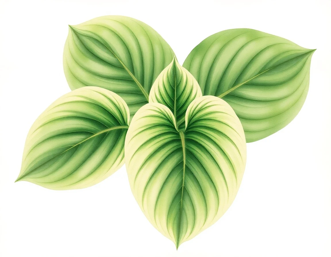 Hosta 'Christmas Pageant'