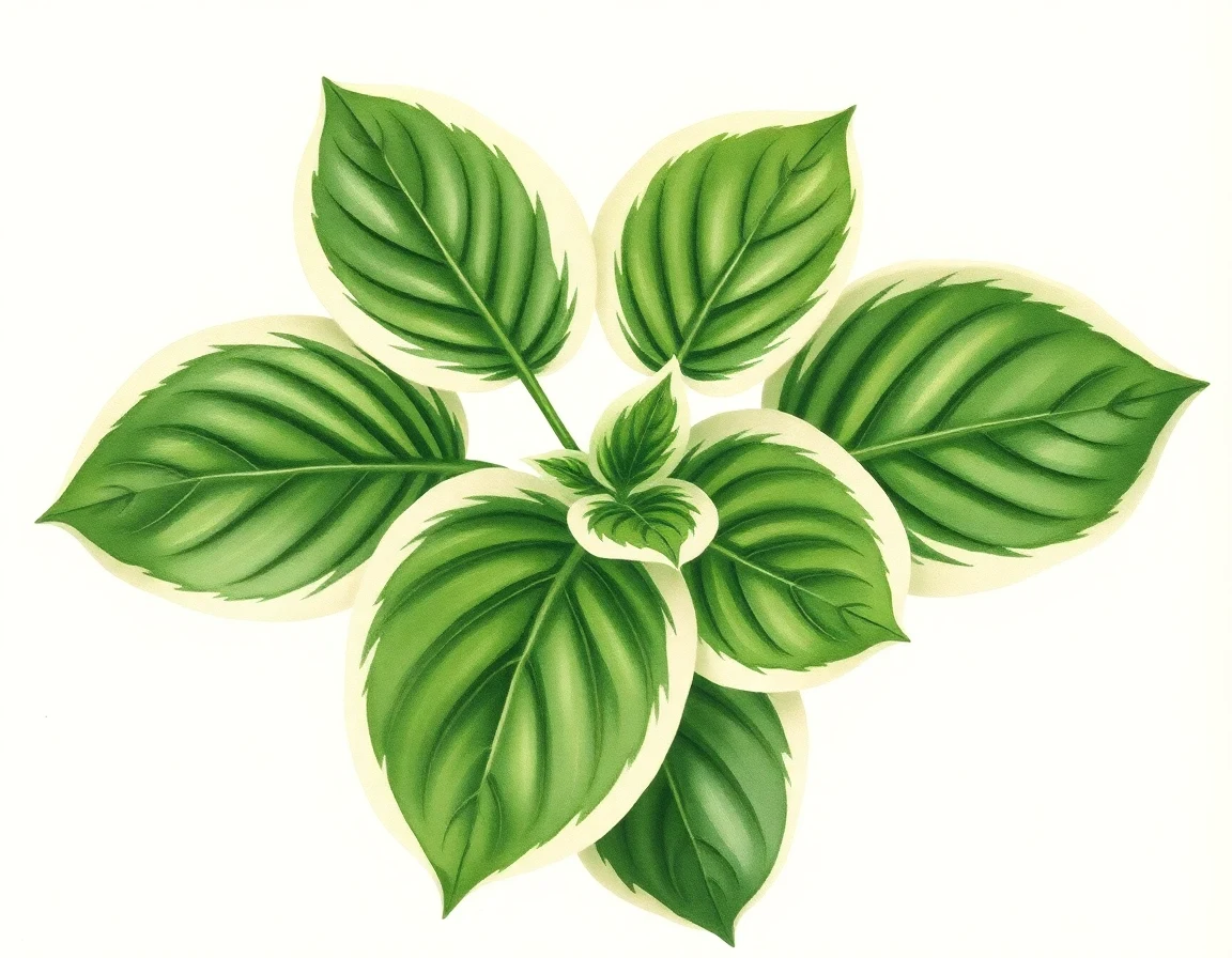 Hosta 'Clifford's Broken Heart'