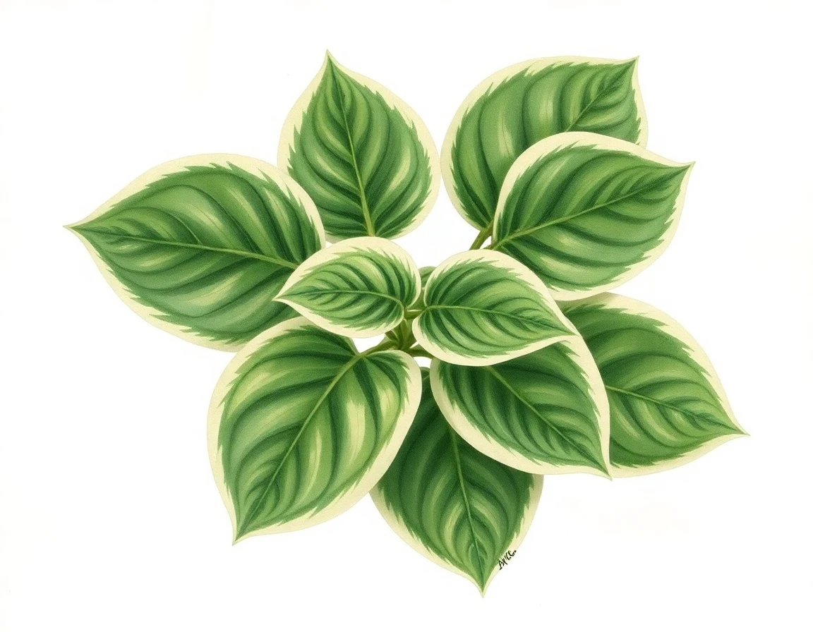 Hosta 'Coach Jim Fox'