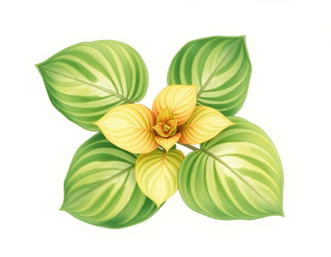Hosta 'Compass Rose'